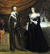 Prince Frederik Hendrik and his wife Amalia van Solms